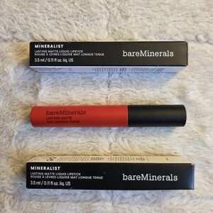 bareMinerals Mineralist Matte Lipstick in Bold Red